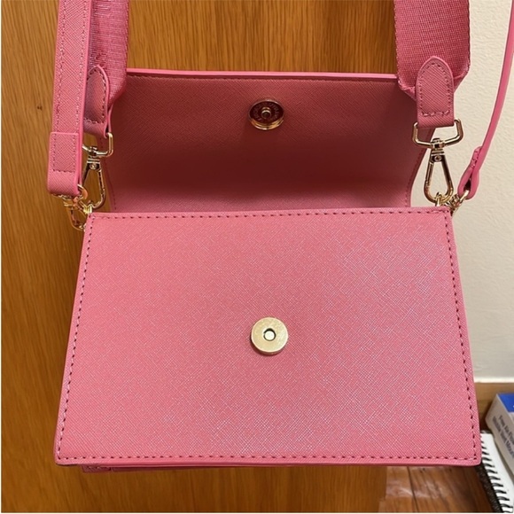 Steve Madden Pink Crossbody Mini Bag Purse - Picture 7 of 13